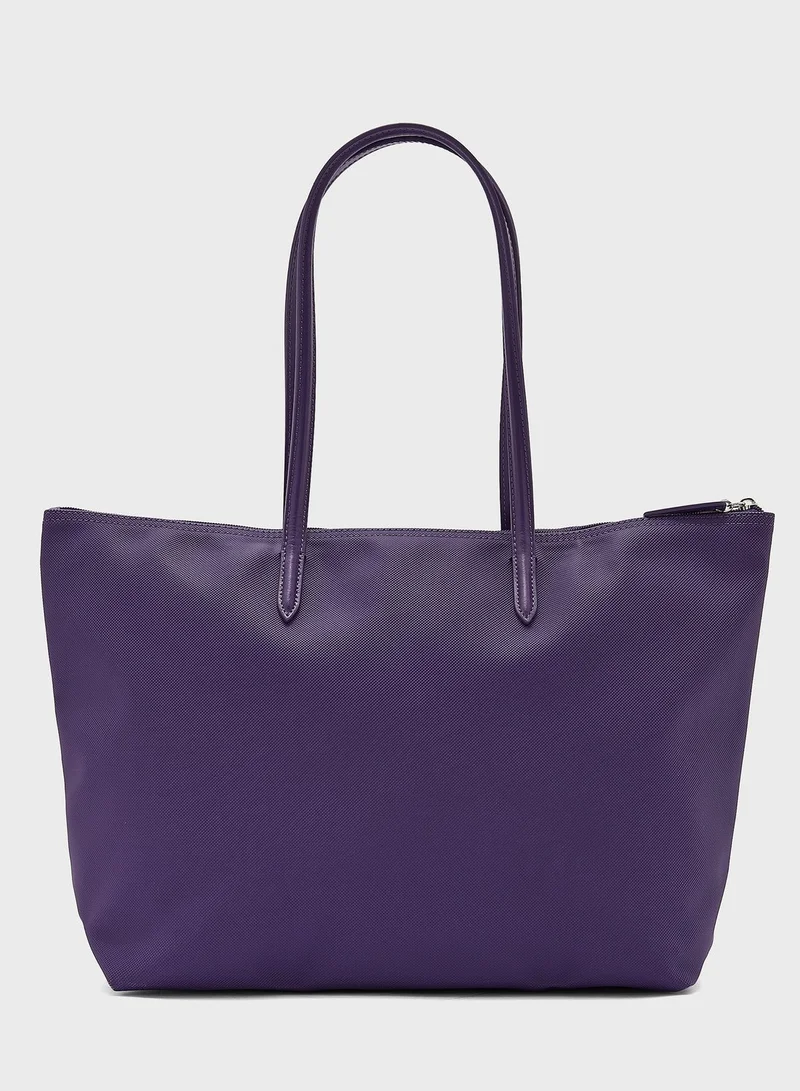 LACOSTE Zip Around Tote Bag