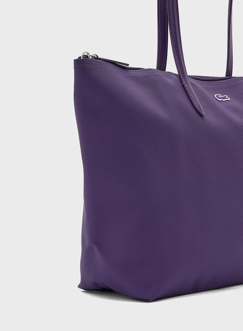 LACOSTE Zip Around Tote Bag