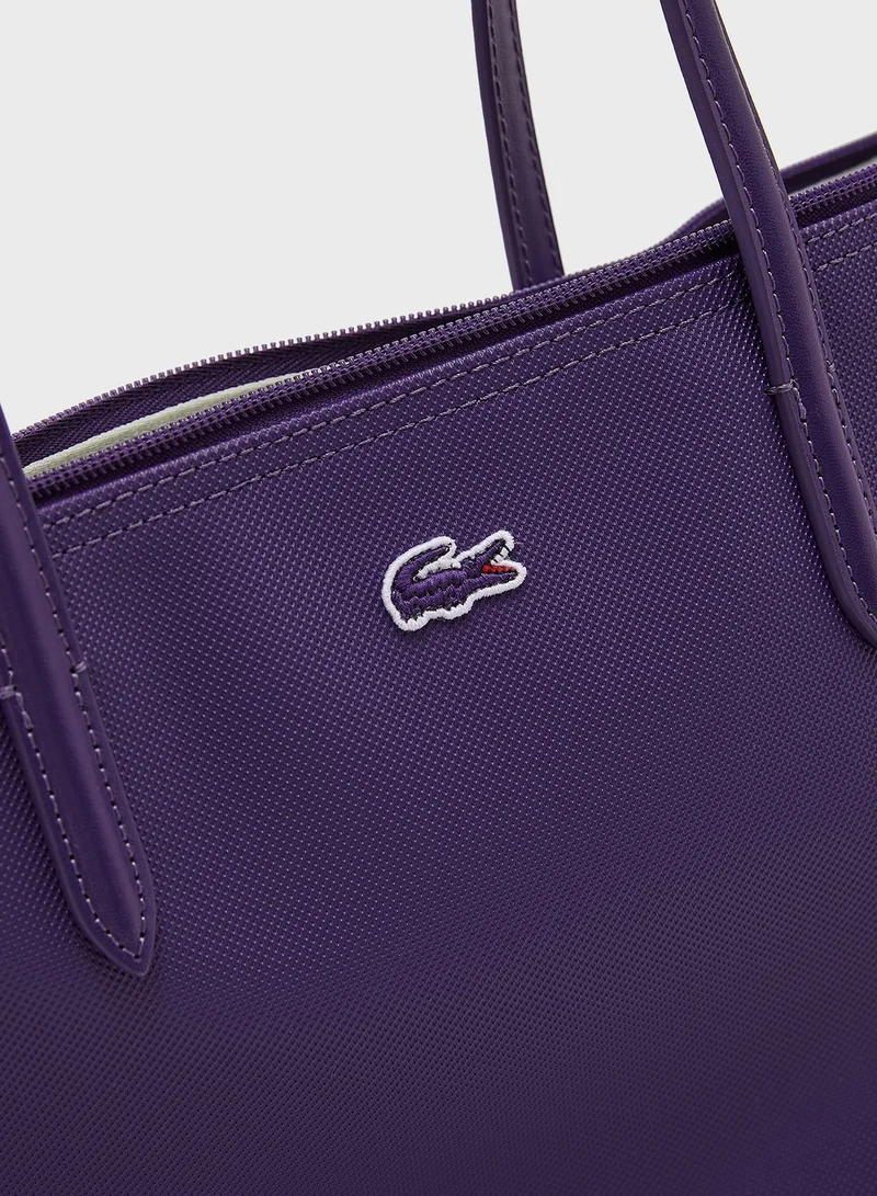 LACOSTE Zip Around Tote Bag