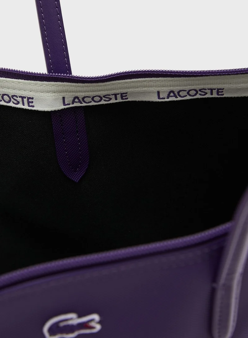 LACOSTE Zip Around Tote Bag
