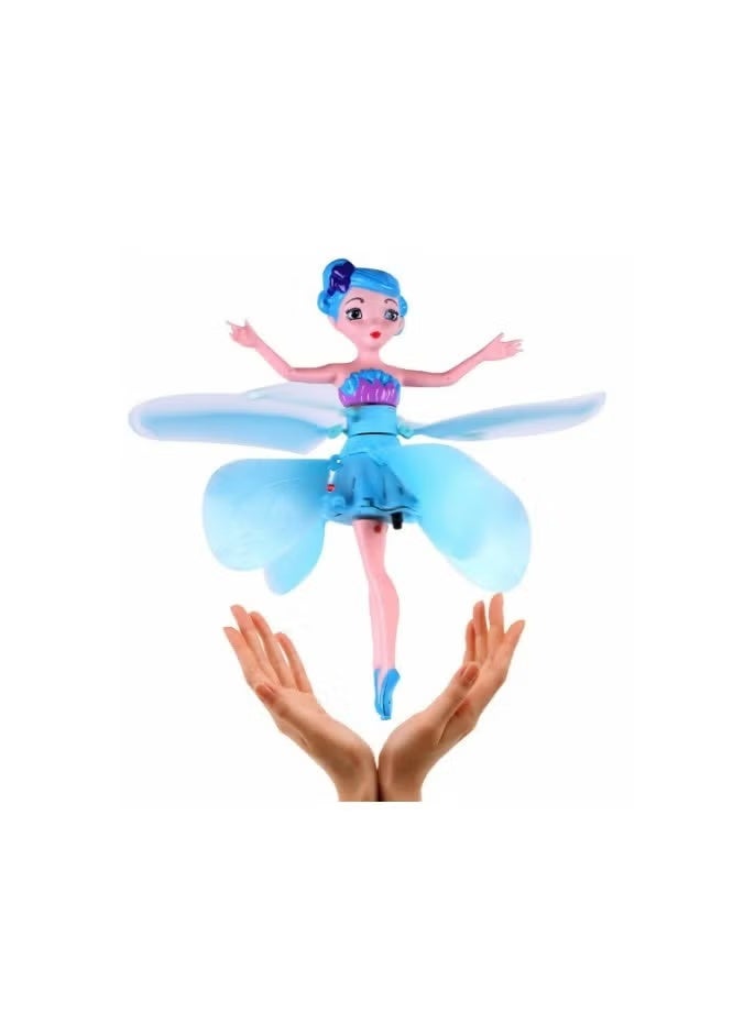 NYVIO Flying Fairy Princess Doll with Infrared Hand Control, LED Light-Up Hovering Toy for Kids & Girls - Image 3