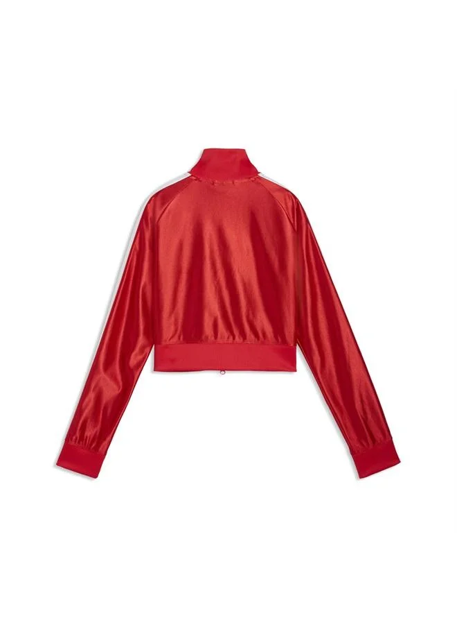 Puma For All Time Red FUTURE.PUMA.ARCHIVE T7 Cropped Track Jacket Women for Women | Best Price UAE