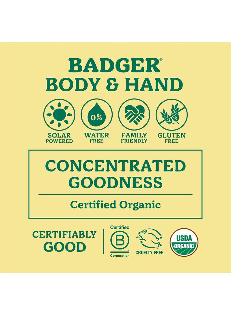 Badger Cuticle Care 100% Organic Cuticle Cream for Natural Nail Care soothe and Restore Dry and Splitting Cuticles Rich Shea Butter Light Citrus Scent 21g - Image 3