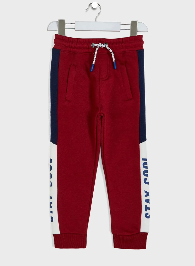 MINOTI Kids Colour Block Sweatpants