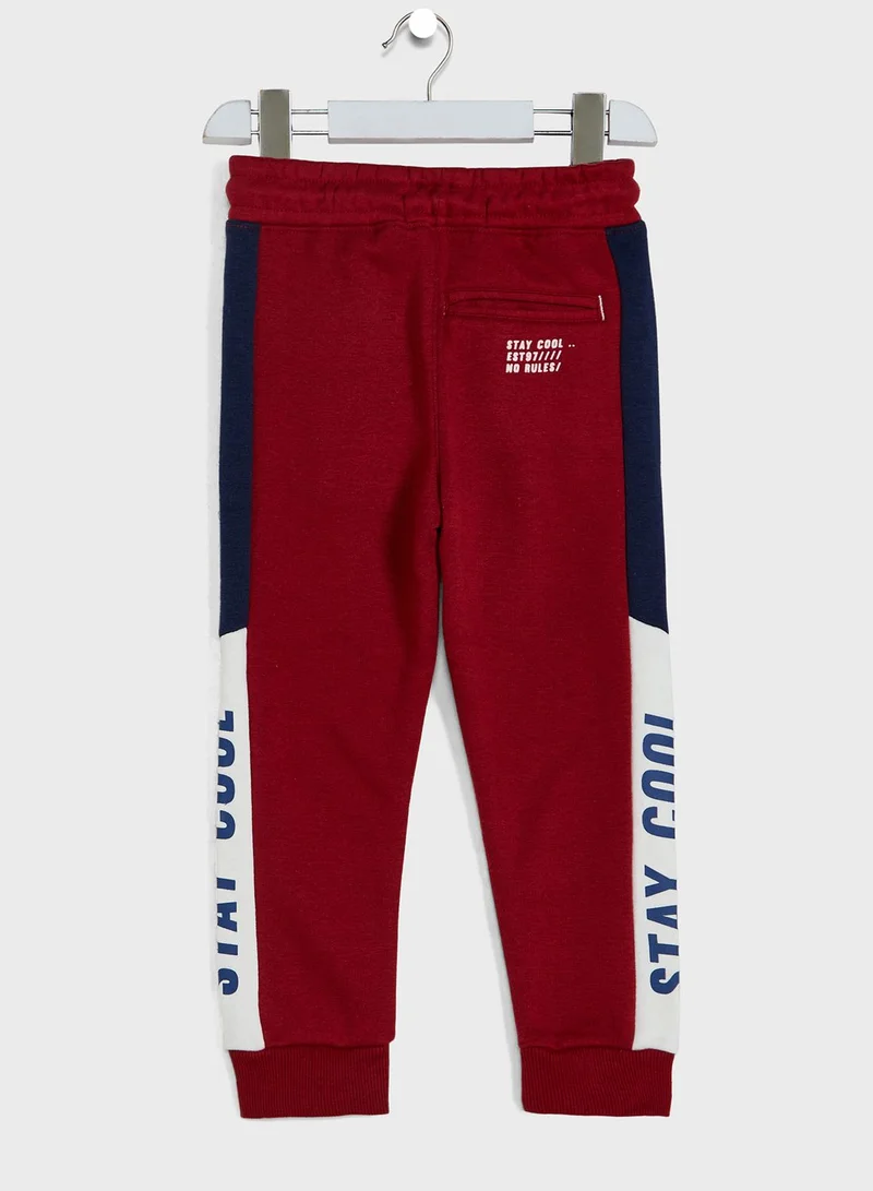 MINOTI Kids Colour Block Sweatpants