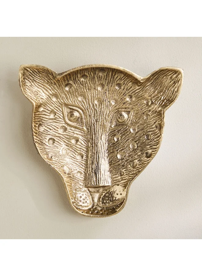 Home Box Viola Aluminium Face Tray Wall Decor - 28x33x3.5 cm