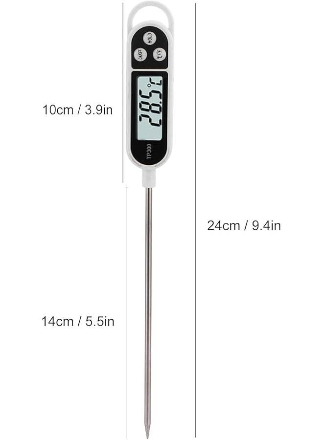 Biki Digital Temperature Gauge, -50°C To 300°C Range, For Brewing, Laboratory And Food Storage - Image 2