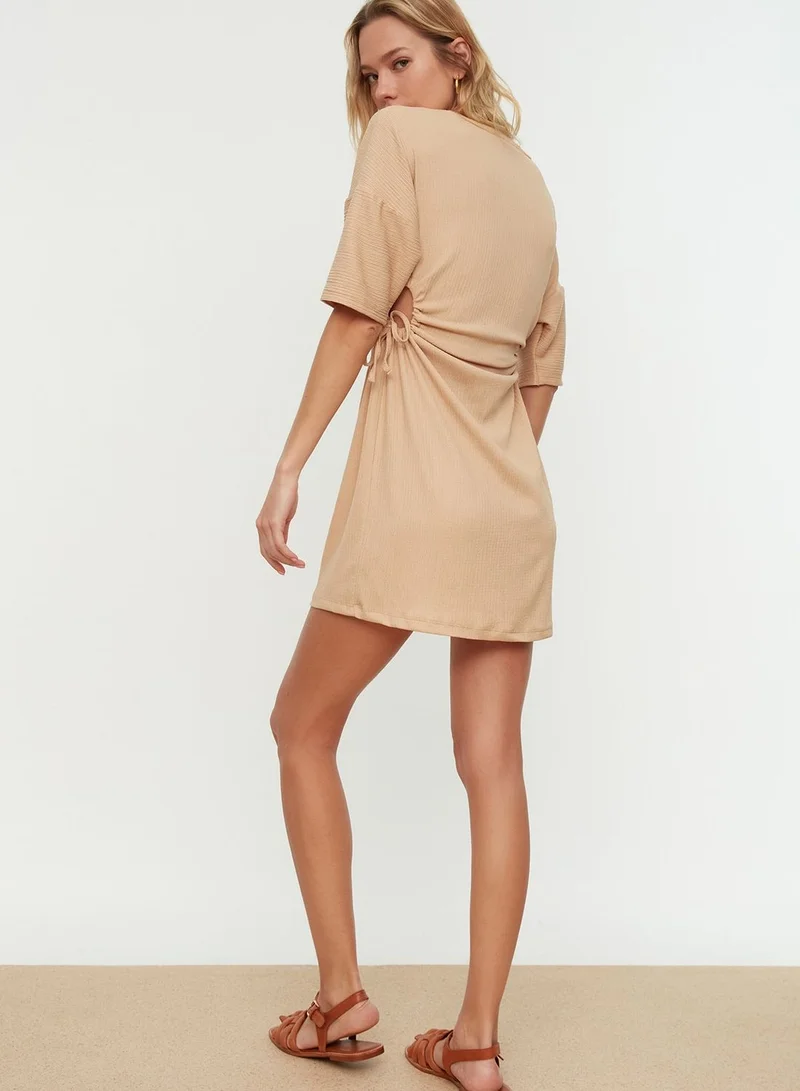 trendyol Cut Out Tie Detail Dress