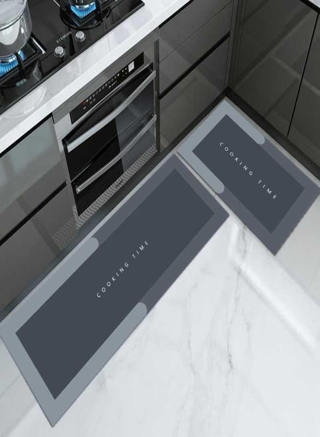 سجادات مطبخ روريان، سجادات مطبخ مقاومة للماء مصنوعة من إسفنج الذاكرة، سجادات أرضية للمكاتب الواقفة، سجادات أرضية مريحة للمطبخ، حوض غسيل (واقف) - Image 3