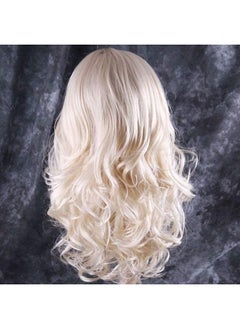 24 Inches Platinum Blonde Wig With Bangs Long Curly Wavy Wig Light Blonde Hair Wigs Women Girls Cosplay Costume Party Wigs - pzsku/ZA6C9B40E843EA84F4C57Z/45/_/1696664547/a80c5d0d-9ff9-450f-be98-0d21c3738586