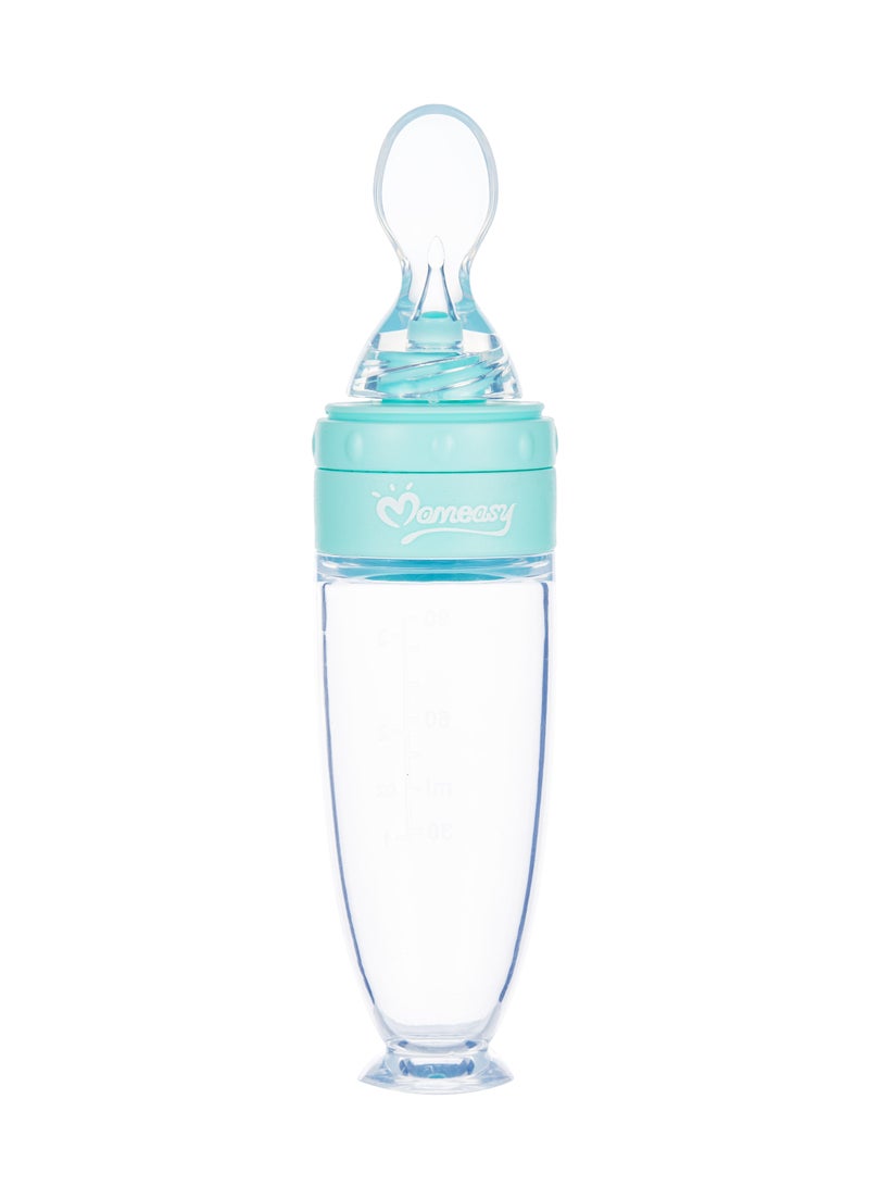 Momeasy Baby Silicone Squeeze Feeder with Spoon - Image 3