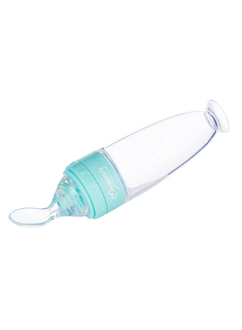 Momeasy Baby Silicone Squeeze Feeder with Spoon - Image 4