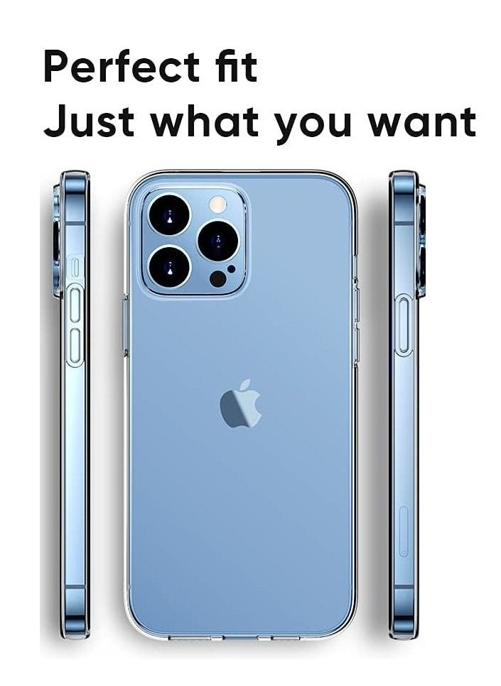 Houmt Case cover for iPhone 14 Pro, Ultra Slim Thin and Scratch Resistant Rubber Soft Silicone Protective Crystal Clear Case Cover for iPhone 14 Pro 2022  - Image 4