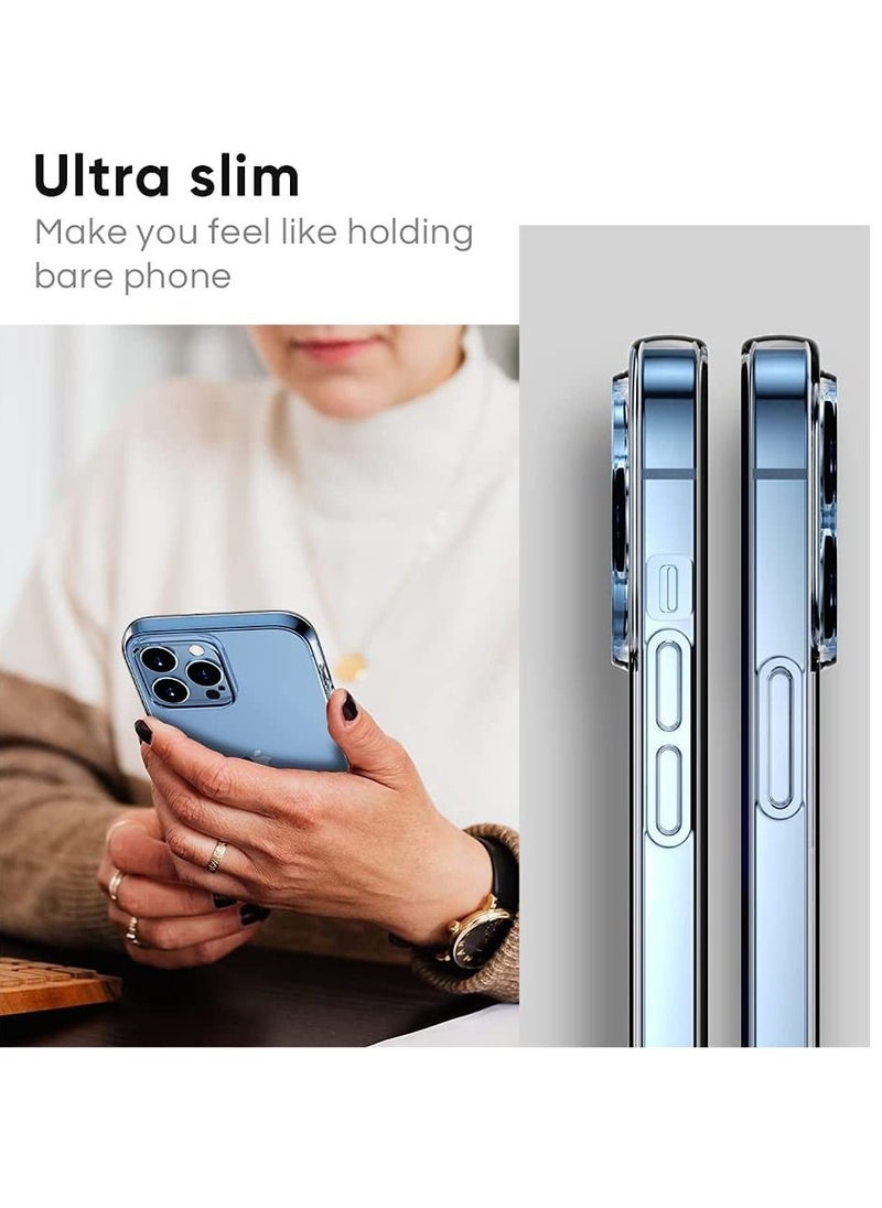 Houmt Case cover for iPhone 14 Pro, Ultra Slim Thin and Scratch Resistant Rubber Soft Silicone Protective Crystal Clear Case Cover for iPhone 14 Pro 2022  - Image 5