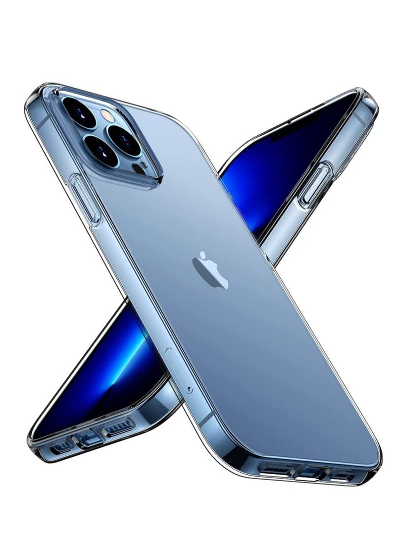 Houmt Case cover for iPhone 14 Pro, Ultra Slim Thin and Scratch Resistant Rubber Soft Silicone Protective Crystal Clear Case Cover for iPhone 14 Pro 2022  - Image 1