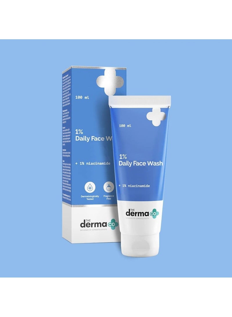 THE derma Co 1% Kojic Acid Daily Face Wash 100 Ml - Image 2