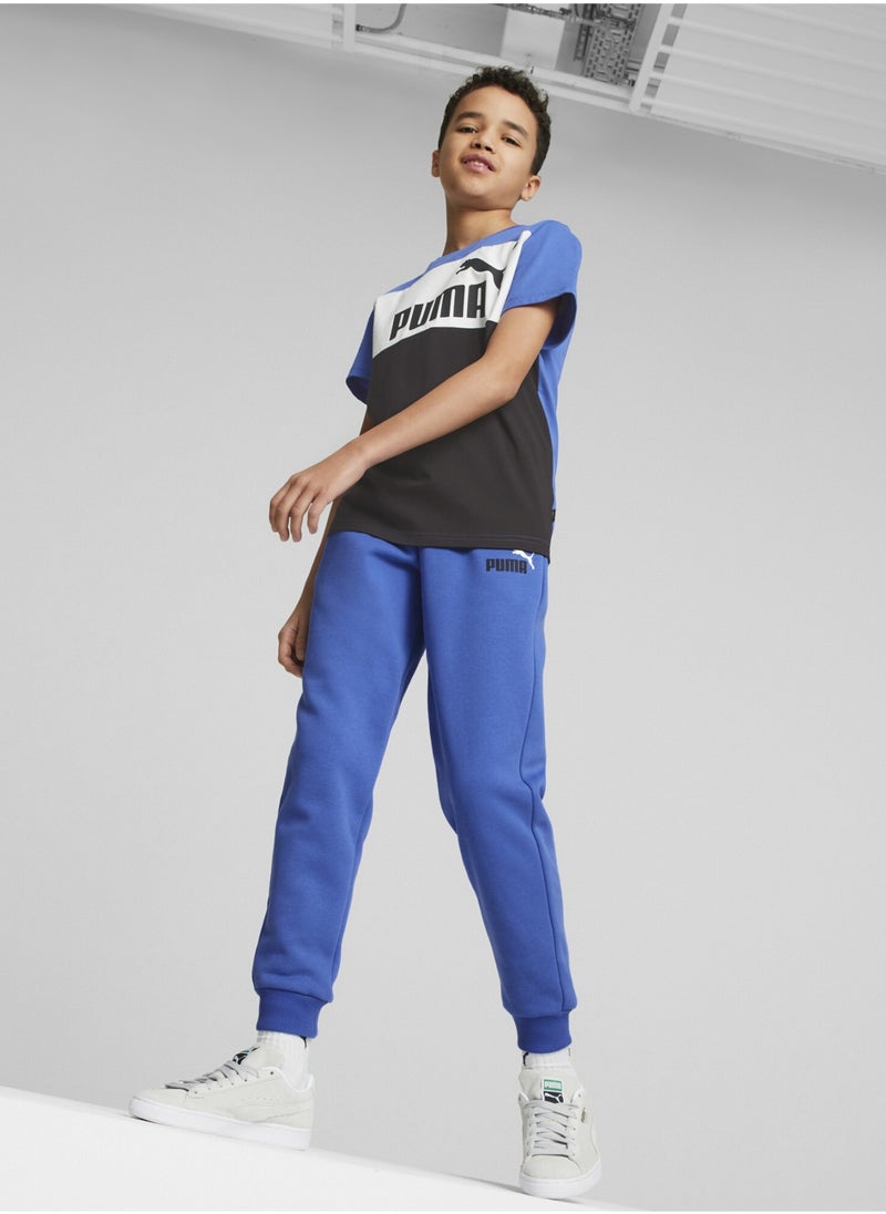 PUMA - Essentials Kids Colour Blocked T-Shirt - Image 1
