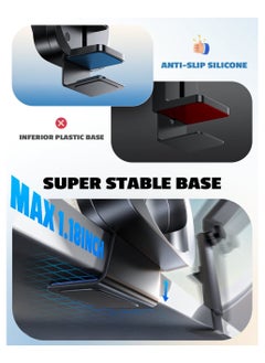 Lisen LISEN MagSafe Multifunctional Holder Clamp on Anything with Super Stable Base for iPhone 15 Pro Max Plus, Universal Magnetic Phone Holder Fits iPhone 14 13 12  - Image 4