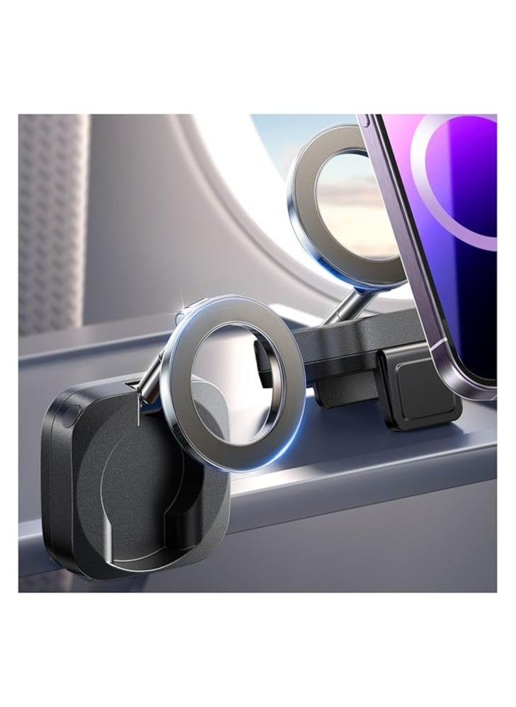 Lisen - LISEN MagSafe Multifunctional Holder Clamp on Anything with Super Stable Base for iPhone 15 Pro Max Plus, Universal Magnetic Phone Holder Fits iPhone 14 13 12 - Image 1