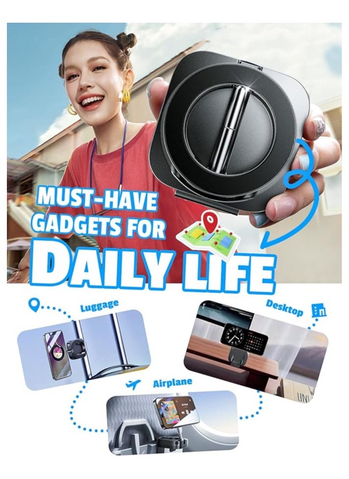 Lisen - LISEN MagSafe Multifunctional Holder Clamp on Anything with Super Stable Base for iPhone 15 Pro Max Plus, Universal Magnetic Phone Holder Fits iPhone 14 13 12 - Image 1