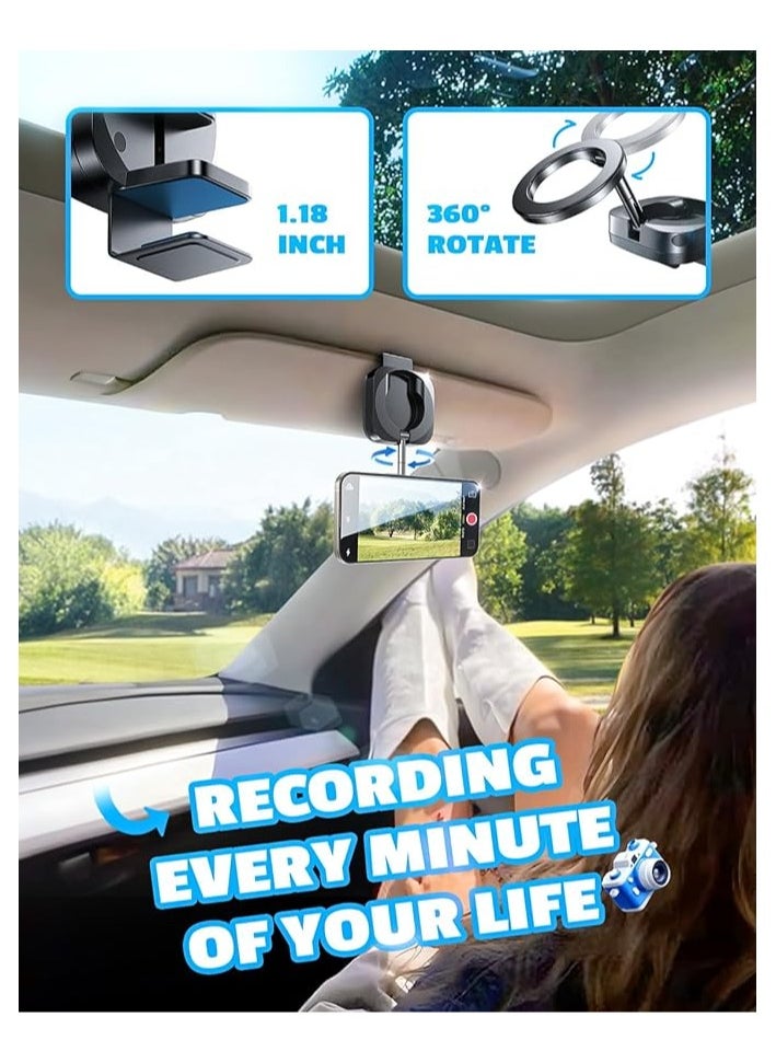 Lisen - LISEN MagSafe Multifunctional Holder Clamp on Anything with Super Stable Base for iPhone 15 Pro Max Plus, Universal Magnetic Phone Holder Fits iPhone 14 13 12 - Image 1