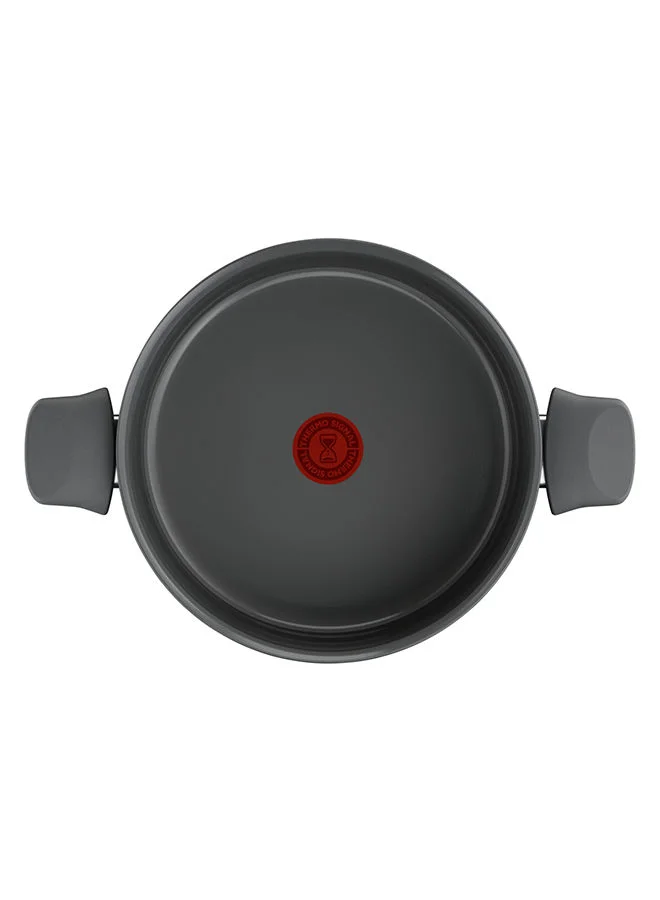 Tefal Tefal Renewal Cooking Pot 24 Cm Non-Stick Ceramic Coating Eco-Designed Recycled Healthy Cooking Stewpot Thermo-Signal™ Safe Cookware Made In France All Stovetops Including Induction