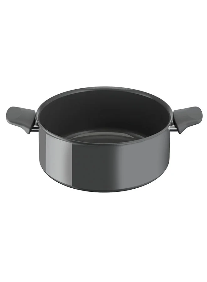 Tefal Tefal Renewal Cooking Pot 24 Cm Non-Stick Ceramic Coating Eco-Designed Recycled Healthy Cooking Stewpot Thermo-Signal™ Safe Cookware Made In France All Stovetops Including Induction