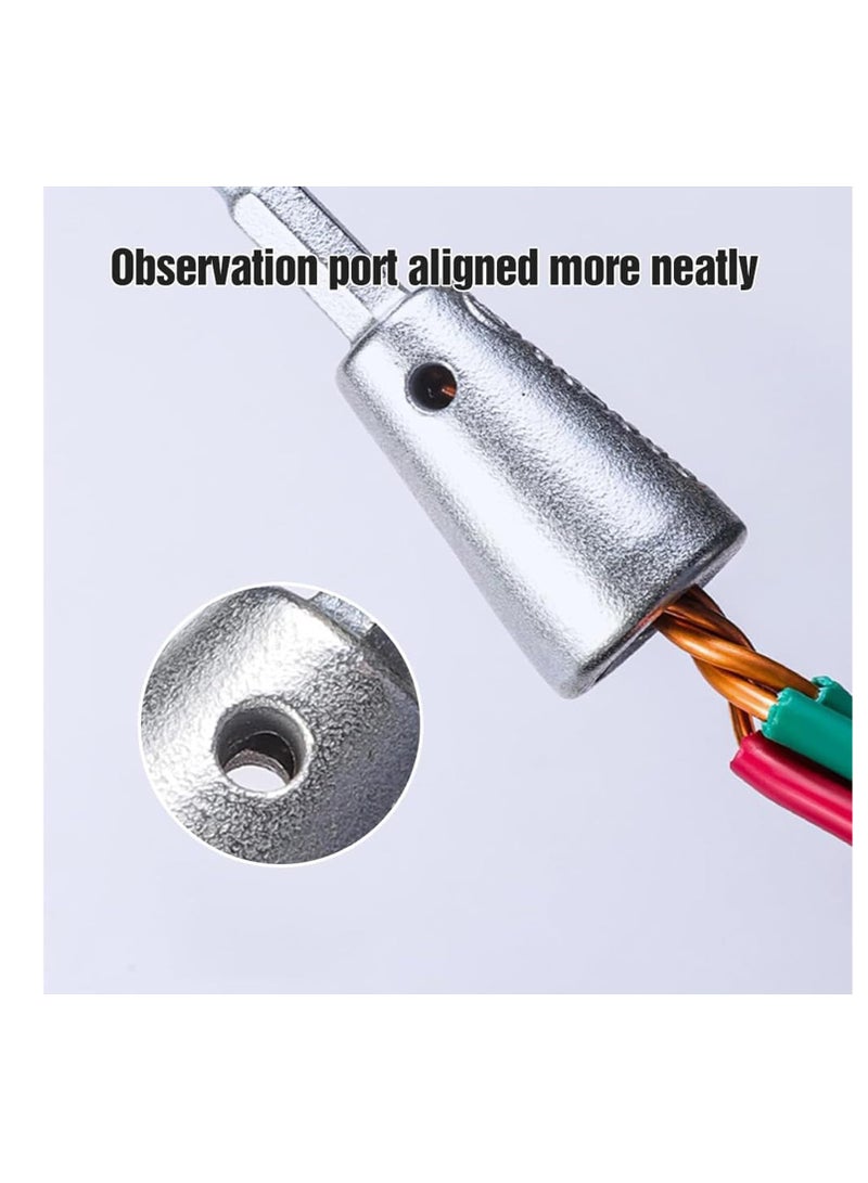 Wire Twister Tool, 2 PCS Wire Cap Nut Twister, Wire Twisting Tool, Spin Twisting Wire Connector Socket, Wire Twister Tool for Drill, Wire Stripper Tool, Wire Stripping Tool for Drill - Image 3