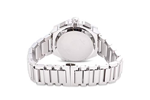 Bulova ساعة بولوفا للرجال بريسجنست كرونوغراف بقرص أزرق من الفولاذ المقاوم للصدأ | 44.5 مم | 96B349 - Image 2