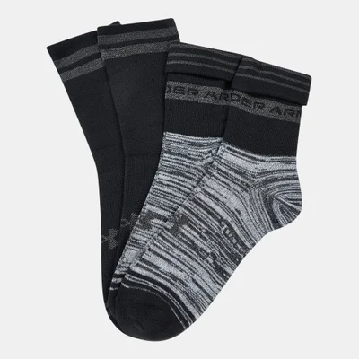 UNDER ARMOUR Essential Hi Lo Socks (2 Pairs)