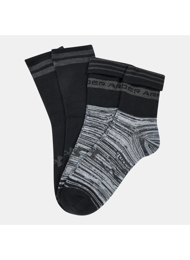UNDER ARMOUR Essential Hi Lo Socks (2 Pairs)