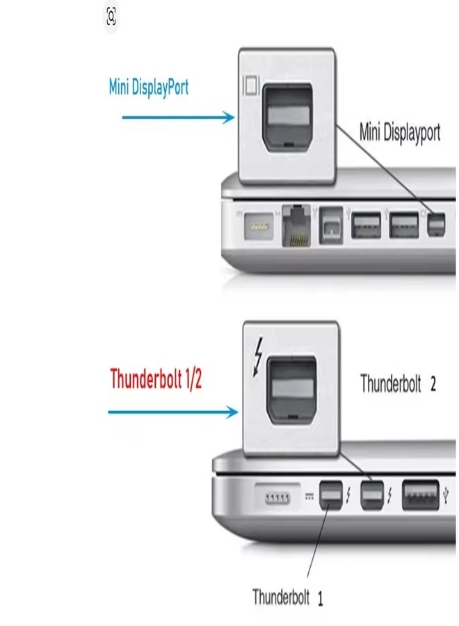 Mini DisplayPort to Mini DisplayPort Cable – 1.8 Meter (Male to Male) Mini Dp to Mini Dp - Image 2