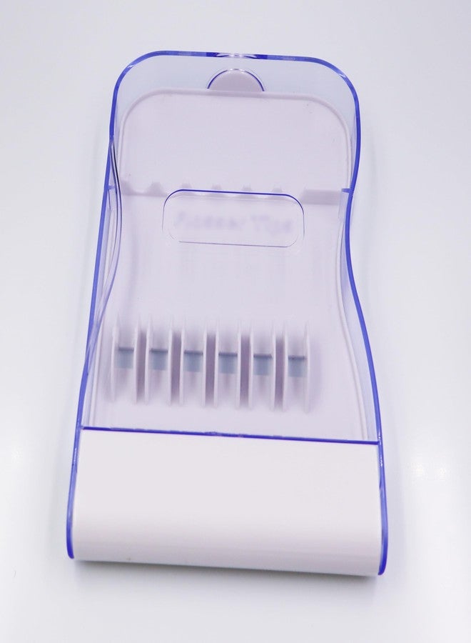Lezhisnug حافظة تخزين سفر LEZHISNUG لرؤوس استبدال Waterpik، حافظة سفر لقطع استبدال جهاز تنظيف الأسنان بالماء Waterpik، لا تشمل الرؤوس - Image 4