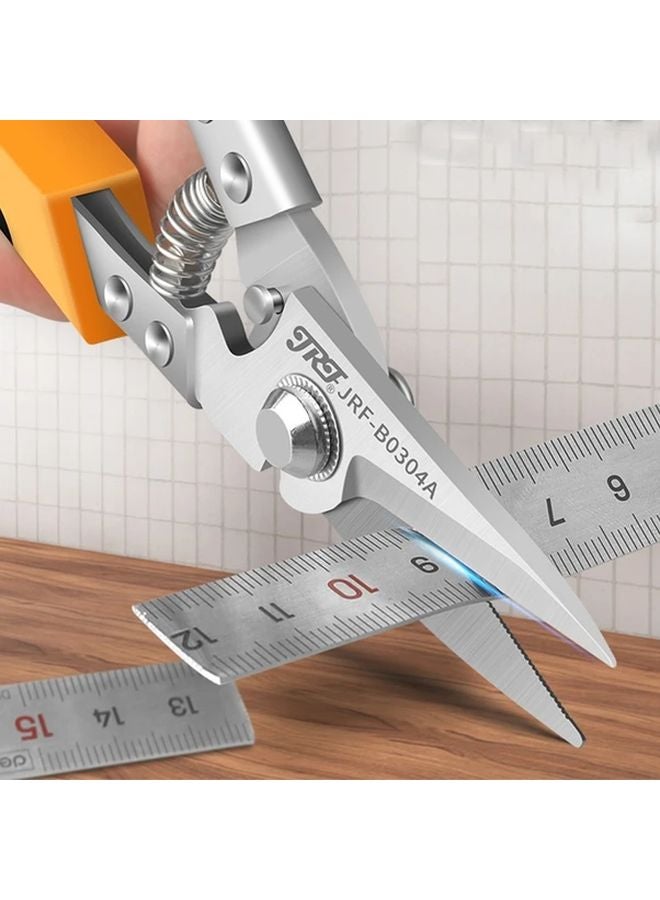 Industrial Shears Stainless Steel Scissors Tin Snips For Metal PVC Pipe Cutting Size B0304A - Image 4