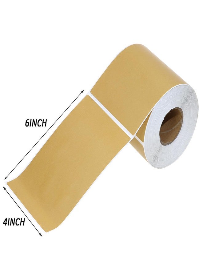 Mini Skater 4 x 6 Thermal Labels for Shipping Package 300 Labels Compatible with Most Thermal Shipping Label Printer (Brown) - Image 2
