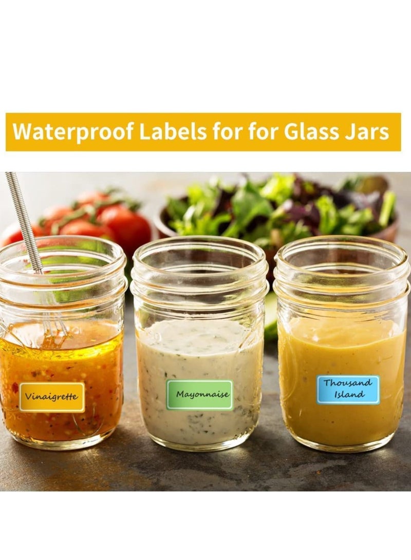 Gerenic Waterproof Labels Name Tag Stickers - 320PCS Bottle Labels Removable Name Label Stickers for Water Bottles and Daycare Kids School Supplies - Image 2