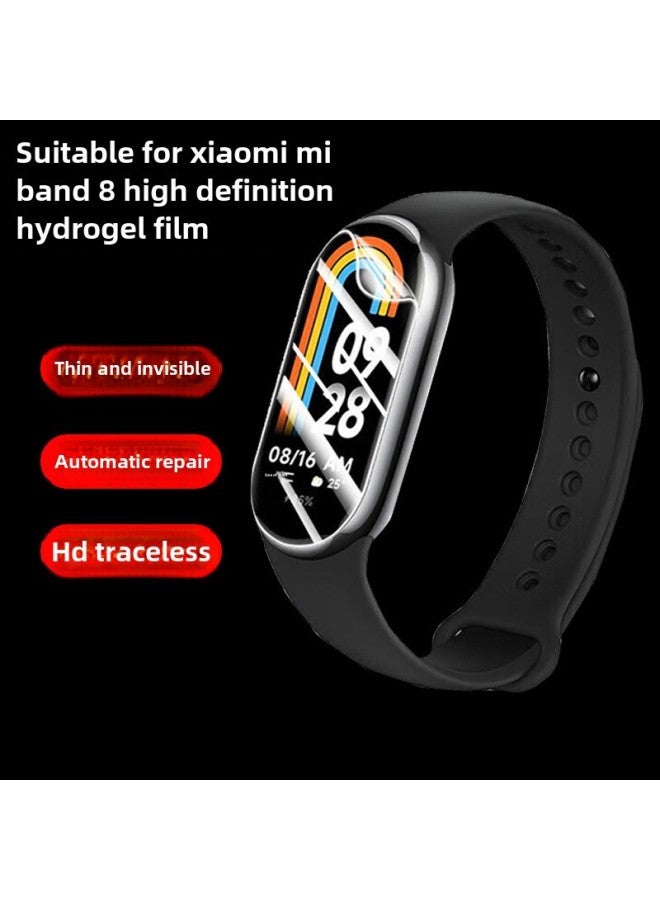 For Millet Bracelet 9Pro Protective Film M7 Hydraulic Film HD SmartBand6 Film Full Screen Curved Surface Soft-Color:3D Composite Film (3 Piece Set)-Dimensions:Millet Smart Band 7 (bracelet 7)  - Image 2