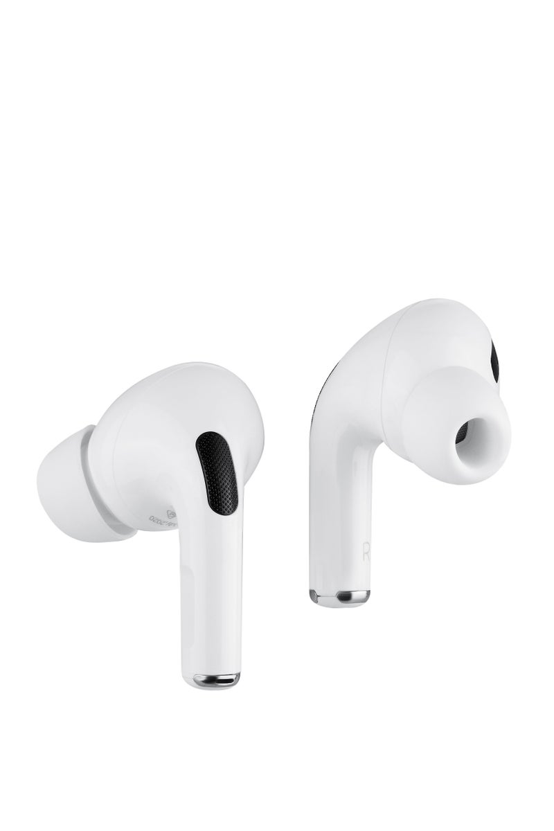 Zoook ZOOOK AIRPLUS PRO The Best Truly Wireless Noise Cancelling Earbuds, Hi-Res Audio, 4 hours battery life, Multipoint Connection, IPX4 Water Resistance, Silver, UAE Version - 1-Year warranty  - Image 4