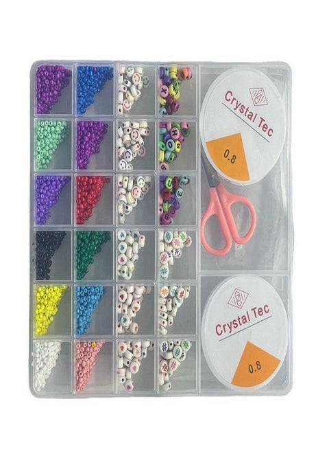 Large Pattern Alphabet Beads to DIY your favorite bracelet