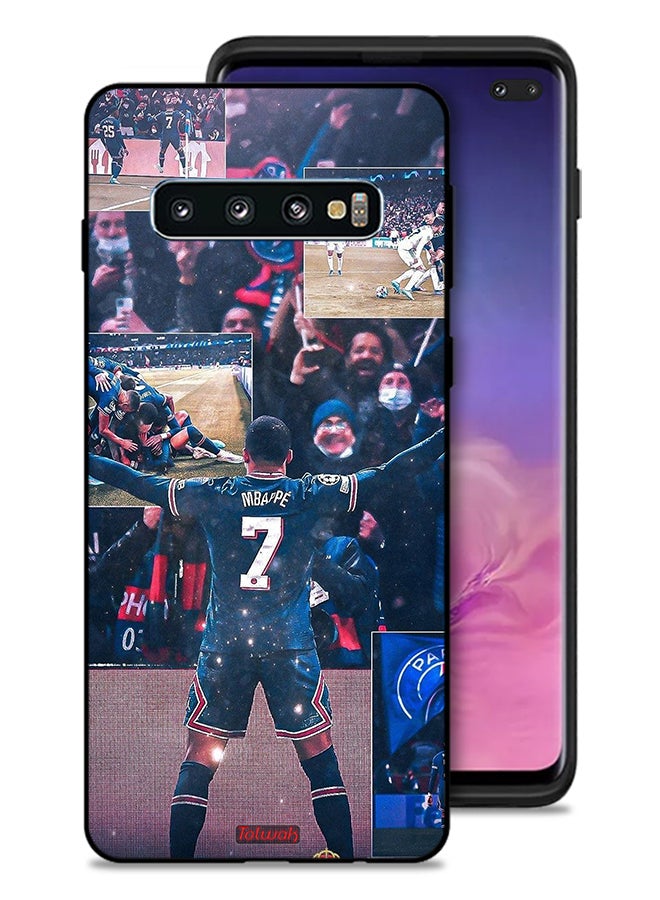 Tolwak Samsung Galaxy S10 Plus Protective Case Cover Mbappy - Image 1