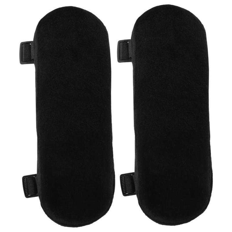 2 Pack Ergonomic Memory Foam Armrest Cushions For Office Gaming Chairs Easy To Install - Image 3