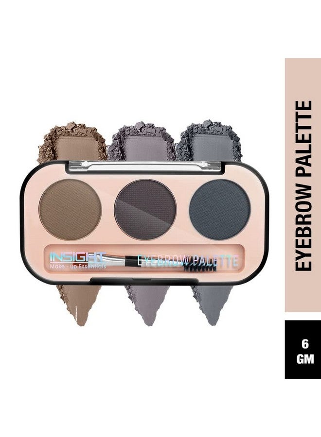 Insight Cosmetics Eyebrow Palette |Travel-Friendly Eyebrow Palette With Blendable Colors For Face Makeup, 6 Gm - Image 4