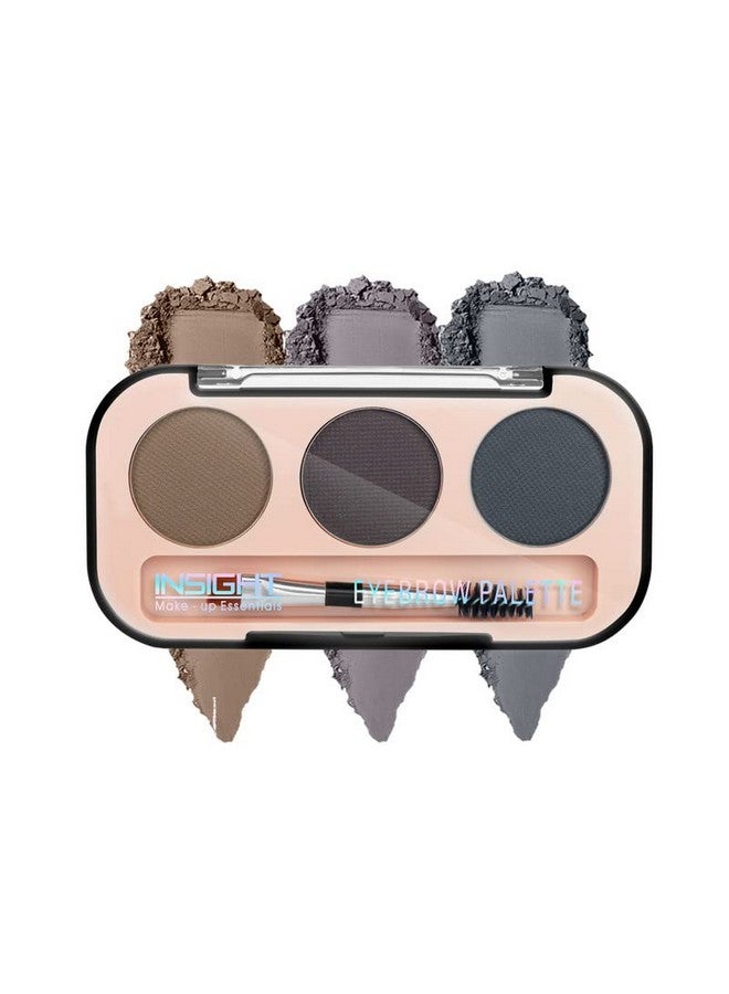 Insight Cosmetics Eyebrow Palette |Travel-Friendly Eyebrow Palette With Blendable Colors For Face Makeup, 6 Gm - Image 1