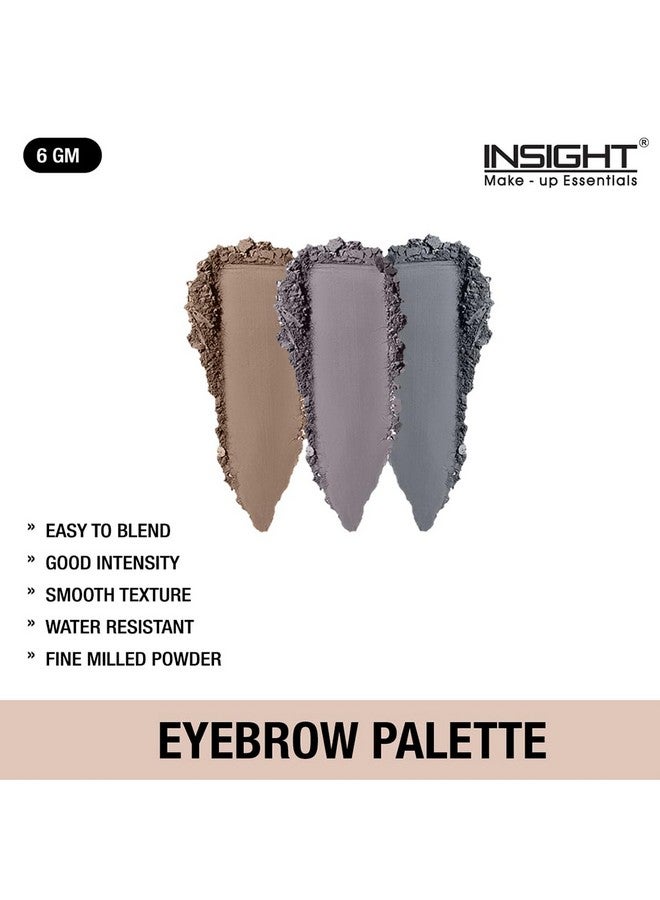 Insight Cosmetics Eyebrow Palette |Travel-Friendly Eyebrow Palette With Blendable Colors For Face Makeup, 6 Gm - Image 5