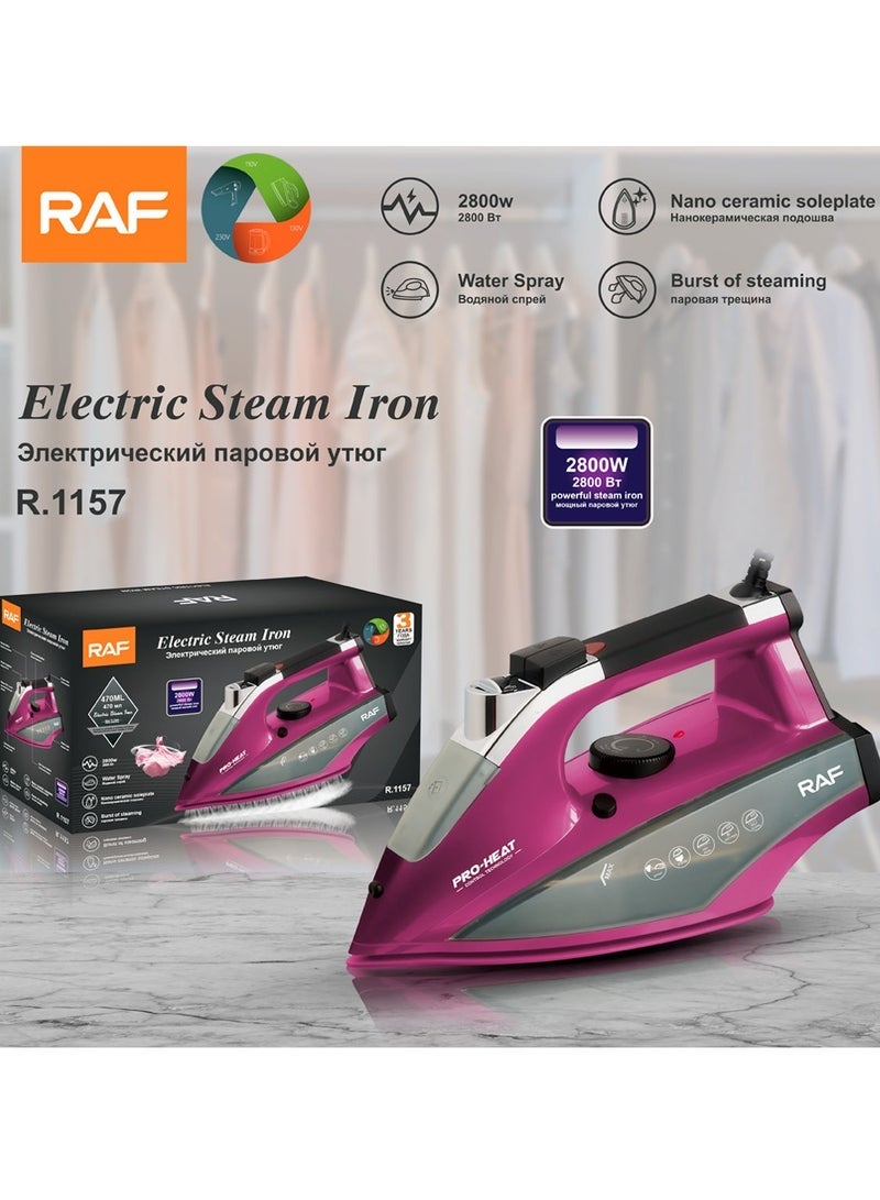 آر إيه أف مكواة بخار منزلية محمولة، ماكينة كي صغيرة محمولة - Image 2