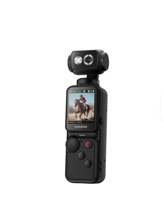 Kalobee America Pocket 4 2K HD Handheld Camera – 300° Rotation, Autofocus & Stereo Recording - Image 3
