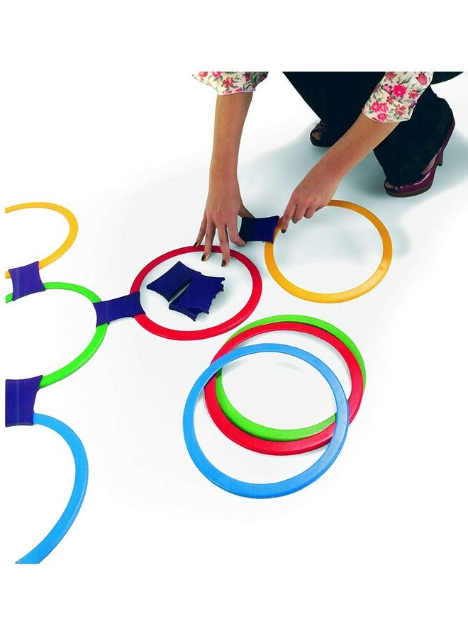 FunBlast Hopscotch Active Indoor Play with Rings Game for Kids - Unicorn Hopscotch Game, Educational Colorful Rings Game for Kids, Indoor and Outdoor Games for Kids (Multicolor) - Image 3