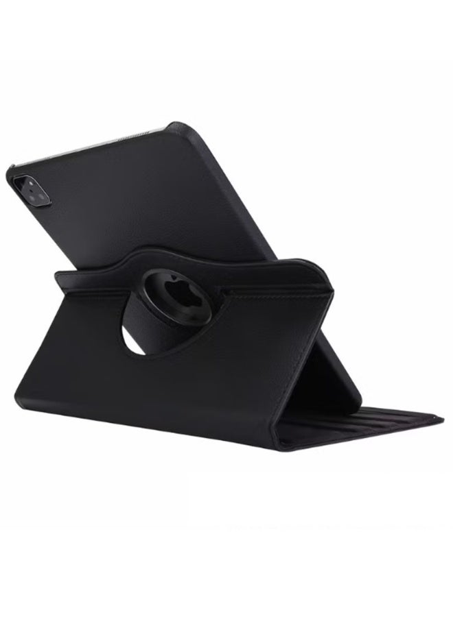 for HUAWEI MatePad Pro 12.2 (2025)，（Not for 2024） Case Cover, Multi-Angle Stand + 360 Rotating Bracket + Shockproof Leather Slim Protective Cover, Black - Image 4