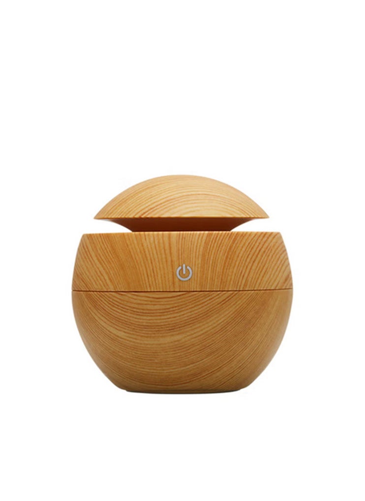 Generic Ultrasonic Aroma Humidifier and Diffuser with LED Light Aromatherapy and Air Humidification - Wood  - Image 2