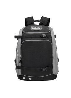 Large Capacity Ski Boot Bag 65L Ski Boot Travel Backpack for Ski Helmet Goggles Snowboard